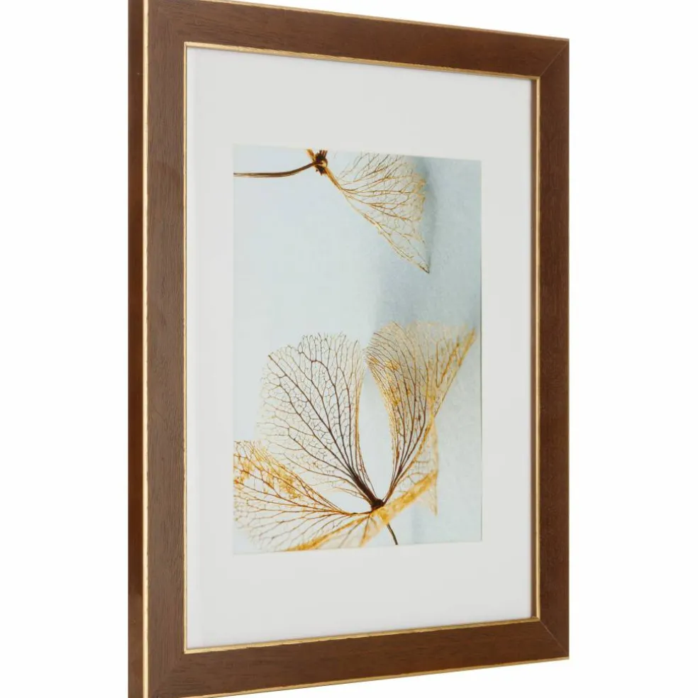 8 Pack: Walnut & Gold Trim Frame with Mat, Gallery by Studio Décor®