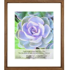 6 Pack: Walnut 16" x 20" Float Frame by Studio Décor®