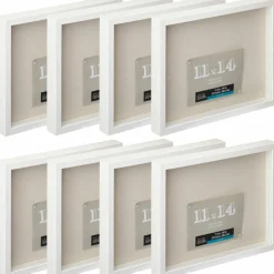 8 Pack: White Belmont 11