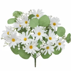 12 Pack: 17" White Daisy Bush by Ashland®
