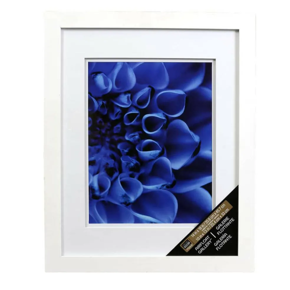 8 Pack: White Gallery Wall Frame with Double Mat Airfloat Gallery™ by Studio Décor®