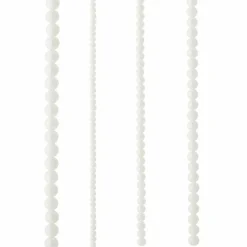 12 Pack: White Marble Glass Round Beads by Bead Landing™