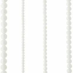 12 Pack: White Marble Glass Round Beads by Bead Landing™