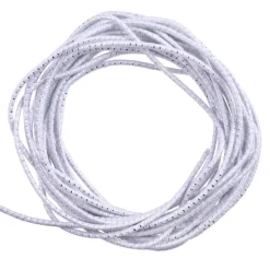 12 Pack: White Sparkle Elastic Cord by Creatology™
