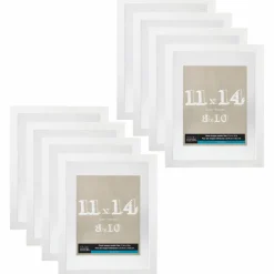8 Pack: White 11" x 14" Float Frame, Belmont by Studio Décor®