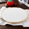 30 Pack: 7" Wooden Embroidery Hoop by Loops & Threads™