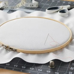 30 Pack: 10" Wooden Embroidery Hoop by Loops & Threads™