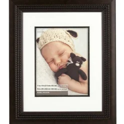 4 Pack: 11" x 14" Bronze Triple Beaded Frame with Mat, Home Collection by Studio Décor®