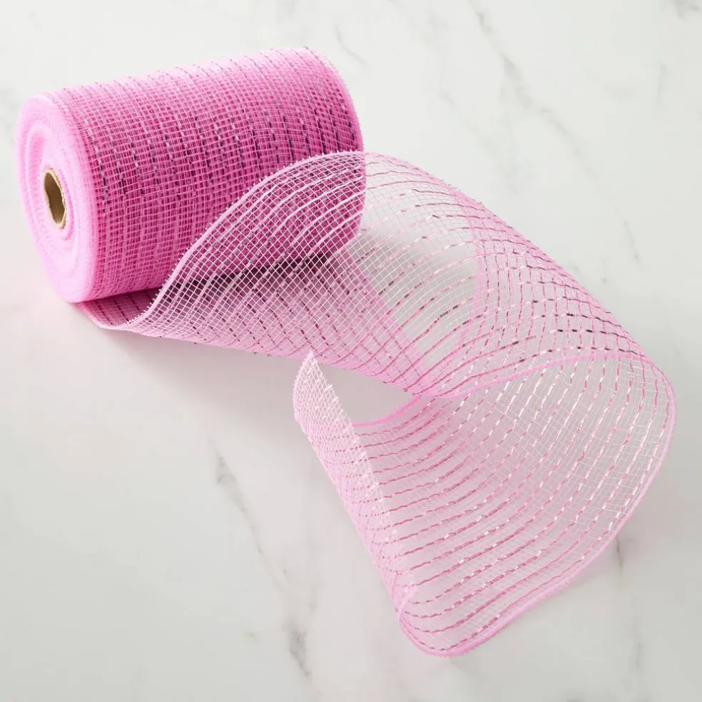 12 Pack: 5.5" x 45ft. Mesh Wide Ribbon by Celebrate It® Occasions™