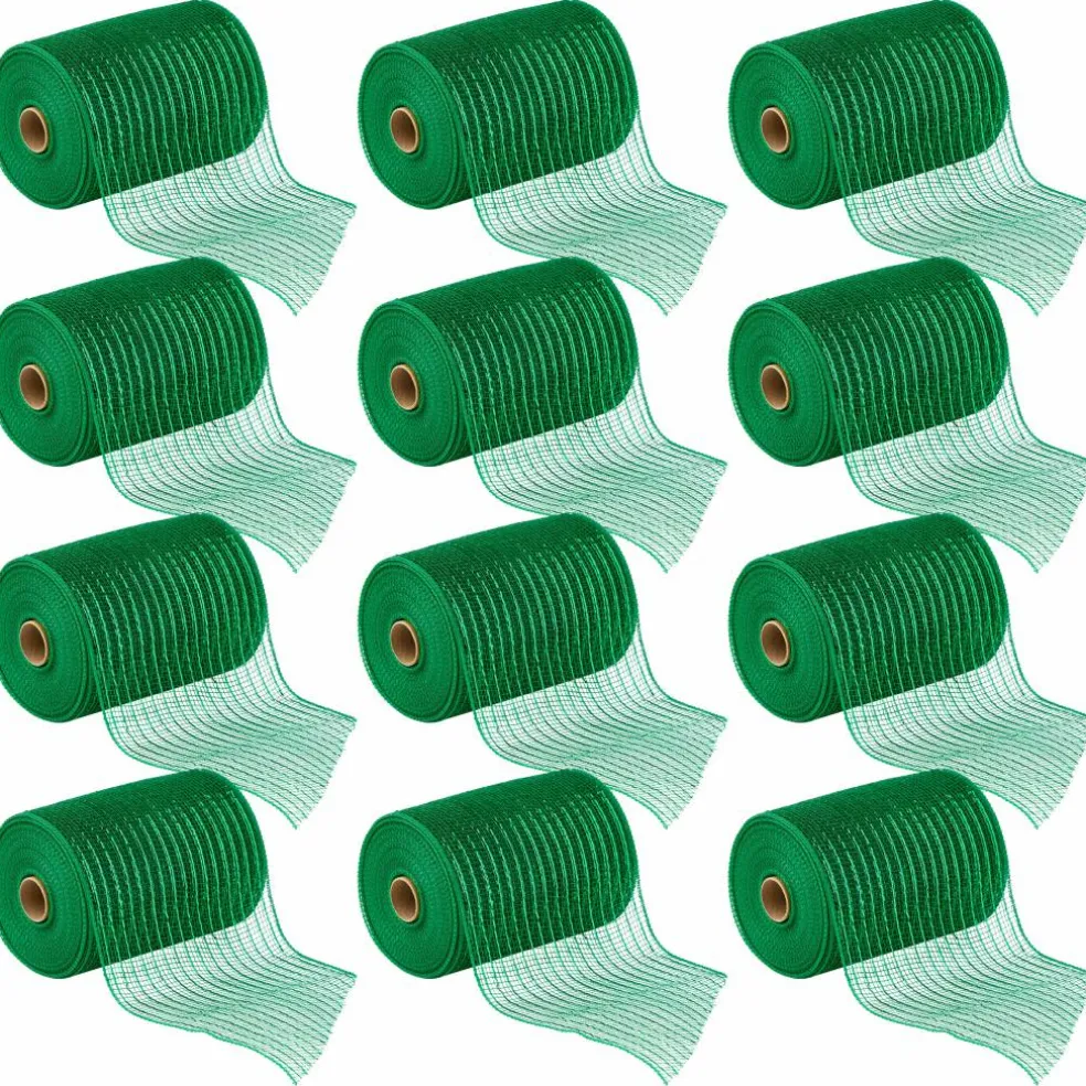 12 Pack: 5.5" x 45ft. Mesh Wide Ribbon by Celebrate It® Occasions™