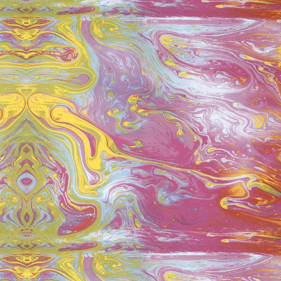 12 Pack: 12" x 20ft. Rainbow Marble Hydro Sublimation Transfer Sheet by Make Market®