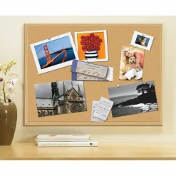 8 Pack: 23" x 17" MDF Framed Cork Board by B2C®