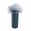 12 Pack: 6" x 8yd. Iridescent Chunky Glitter Tulle by Celebrate It™