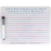 Pacon 5 Pack 9" x 12"  Ruled & Plain, 2-Sided Handwriting Dry Erase Whiteboards