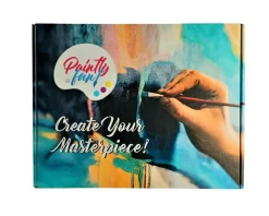 Paint Kit - Pumpkin Patch Acrylic Painting Kit & Video Lesson, Fall Paint Kit, DIY Craft Kit, Beginner Painting, Paint At Home