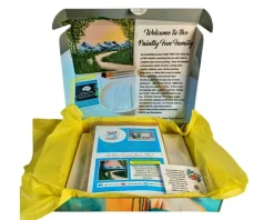 Paint Kit - Up Up and Away Mixed Media Painting Kit & Video Lesson, DIY Craft, Paint At Home, Beginner Painting, Paint Party