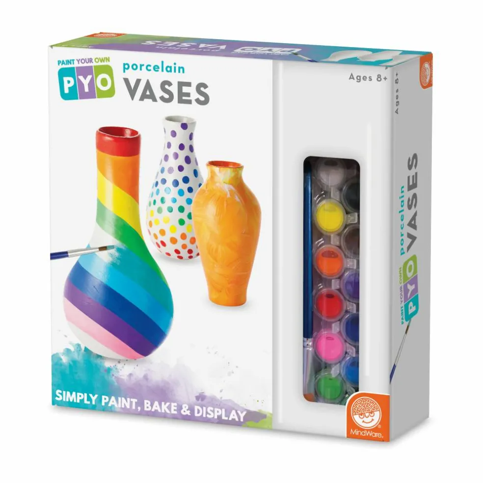 Paint Your Own Porcelain Vases