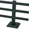 12 Pair Earring T Bar Black Leather Showcase Display