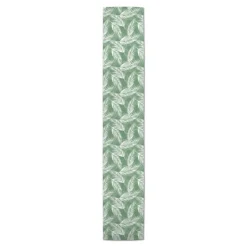 Palms on Green Outdoor Table Runner