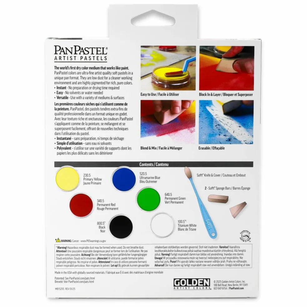 PanPastel® 6 Color Artist Pastels Set