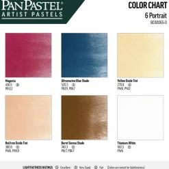 PanPastel® 6 Color Artist Pastels Set
