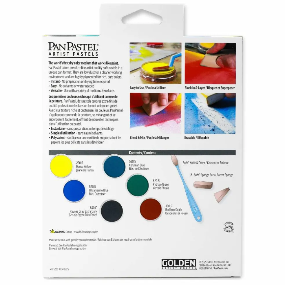 PanPastel® 6 Color Artist Pastels Set