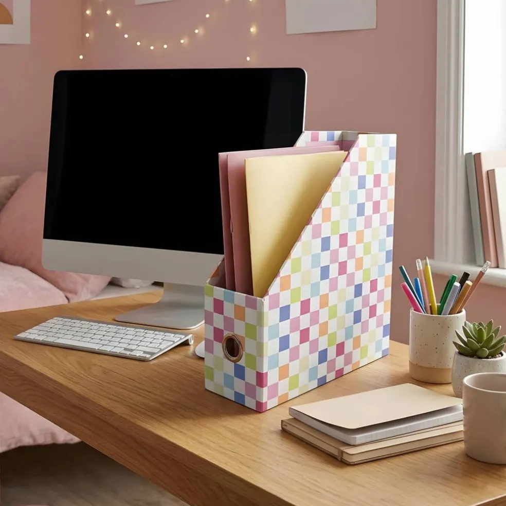 12" Paperboard Magazine Holder by B2C™