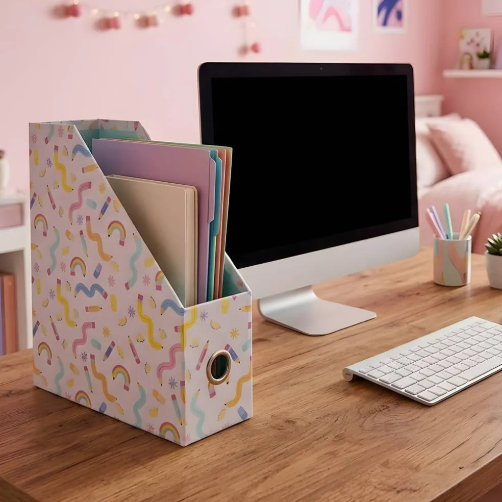 12" Paperboard Magazine Holder by B2C™