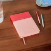 Papier 6" x 8.5" Colorblock Page a Day Undated Daily Planner