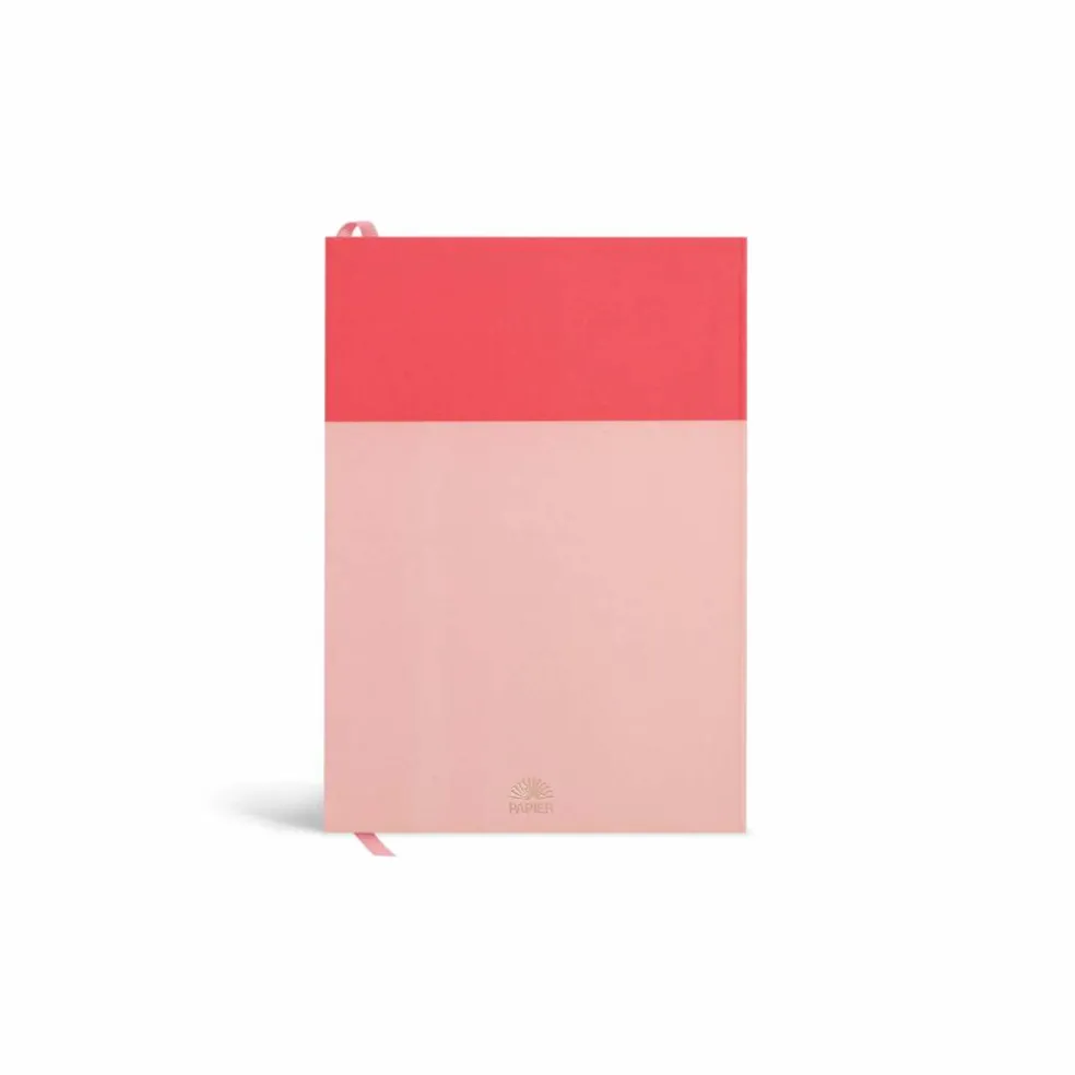 Papier 6" x 8.5" Colorblock Page a Day Undated Daily Planner
