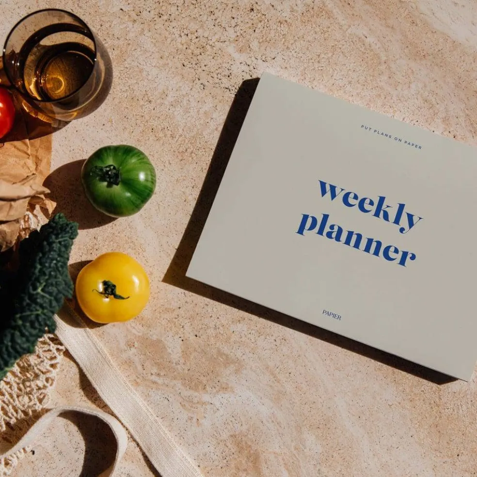 Papier 9.5" x 7" Joy Undated Weekly Desk Planner