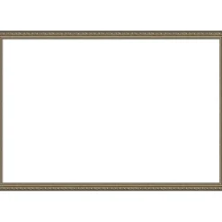 Parisian Silver Framed Dry Erase Magnetic Board