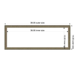 Parisian Silver Framed Dry Erase Magnetic Board