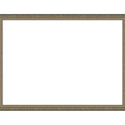 Parisian Silver Framed Dry Erase Magnetic Board