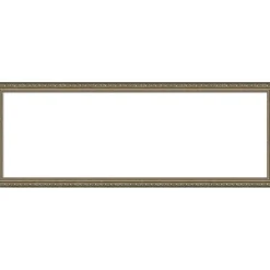 Parisian Silver Framed Dry Erase Magnetic Board