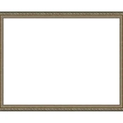 Parisian Silver Framed Dry Erase Magnetic Board