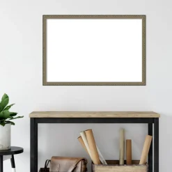 Parisian Silver Framed Dry Erase Magnetic Board
