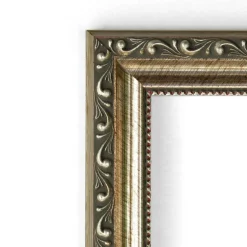 Parisian Silver Wood Framed Corkboard, Black Cork