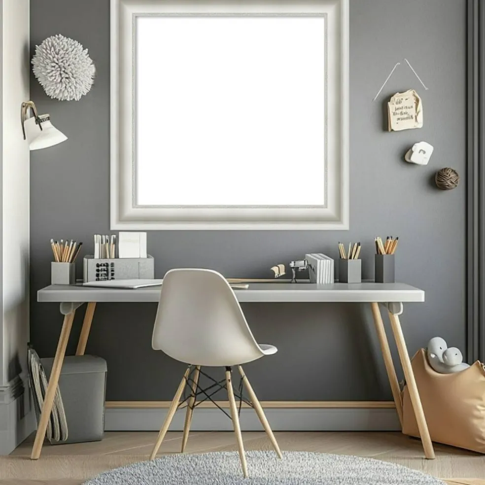 Parlor Framed Dry Erase Magnetic Board