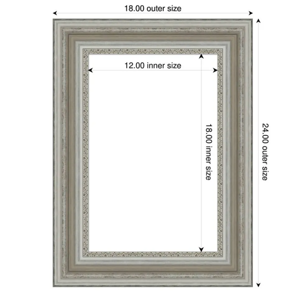 Parlor Framed Dry Erase Magnetic Board