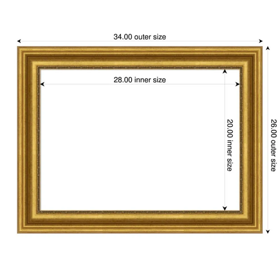 Parlor Framed Dry Erase Magnetic Board