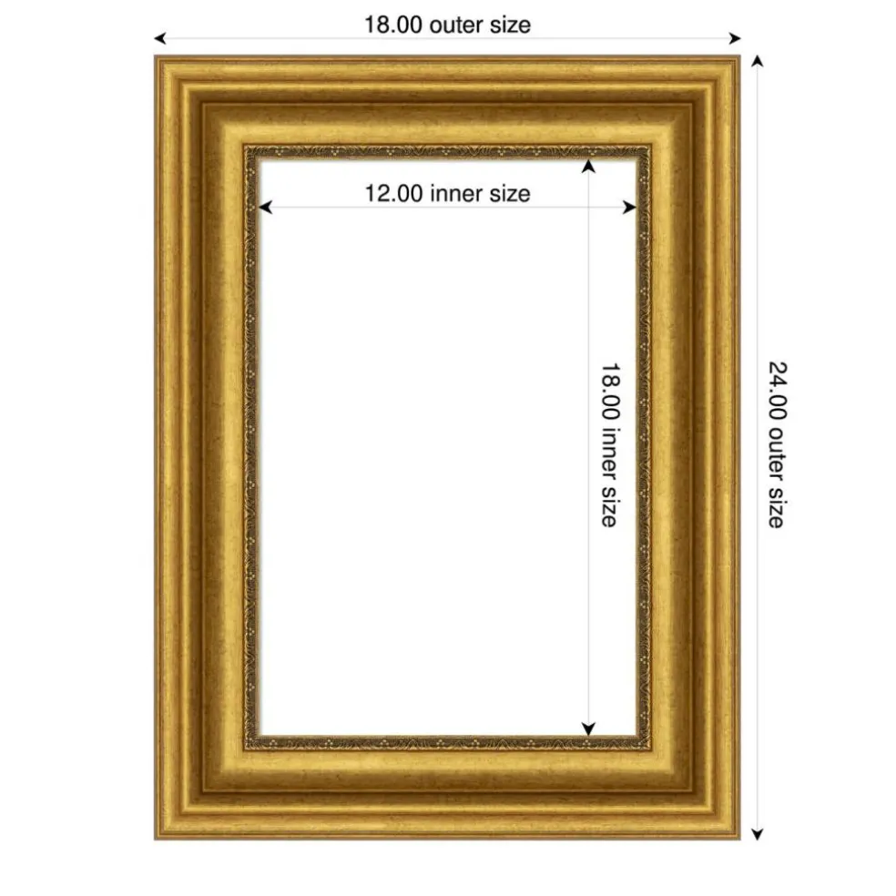 Parlor Framed Dry Erase Magnetic Board