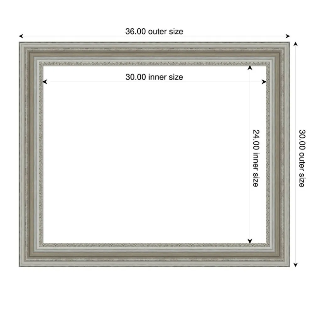 Parlor Framed Dry Erase Magnetic Board