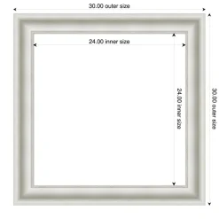 Parlor Framed Dry Erase Magnetic Board
