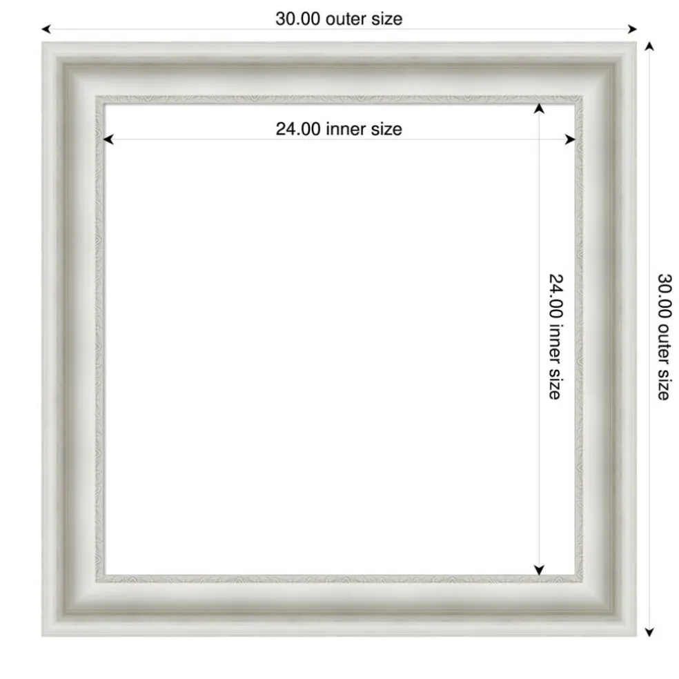 Parlor Framed Dry Erase Magnetic Board