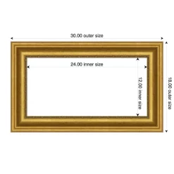 Parlor Framed Dry Erase Magnetic Board