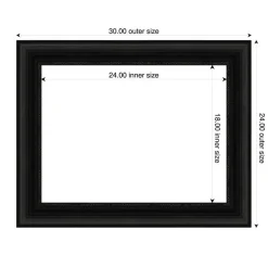 Parlor Framed Dry Erase Magnetic Board