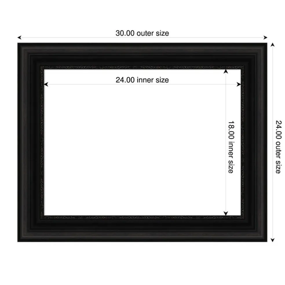 Parlor Framed Dry Erase Magnetic Board