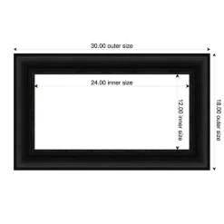 Parlor Framed Dry Erase Magnetic Board