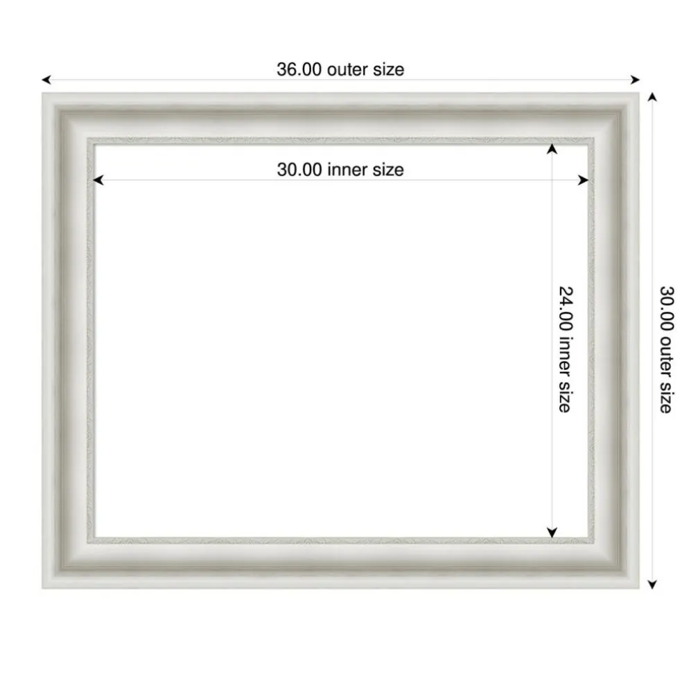 Parlor Framed Dry Erase Magnetic Board